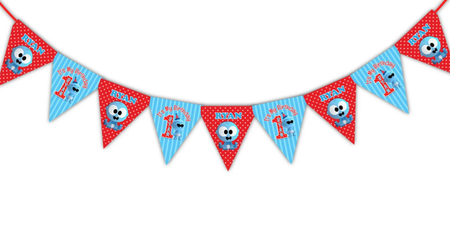Babyfirst googoo banner for baby's birthday highchair