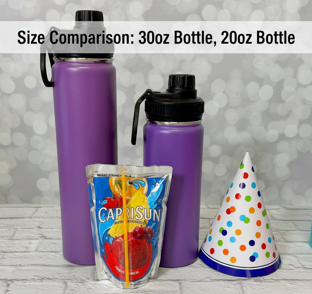 custom water bottles personalized for kids, teachers, nurses, staff gifts, personal gift for anyone