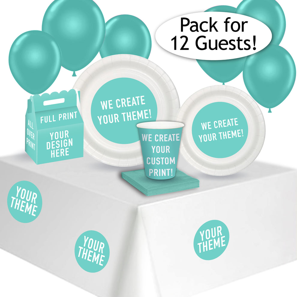 Choose Your Theme, Basic Party Pack for 12 guests – ProCardPartyShoppe