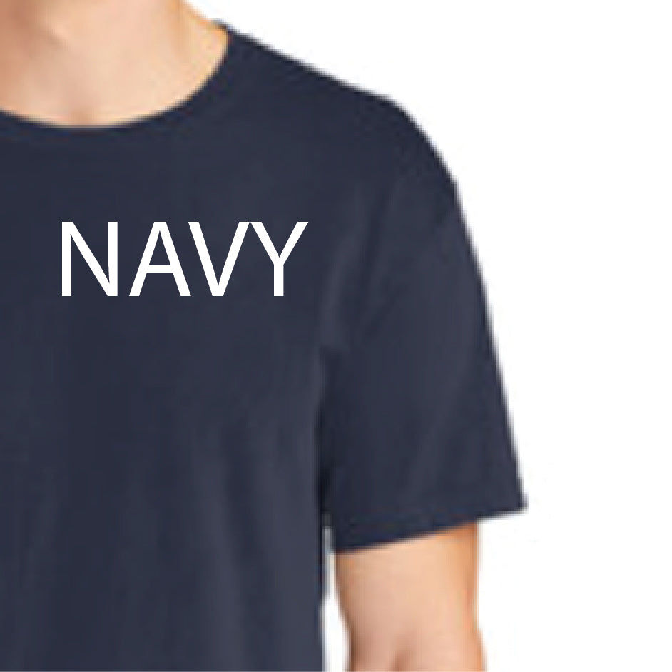 Navy blue Comfort Colors tee, 2nd Chance Adventures tshirt, inspirational tshirt design, rv travel shirt, rvlife shirt, rv lifestyle gift, gift for rv'ers