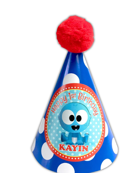 GooGoo BabyFirstTV Party, Pack of 12 Party Hats