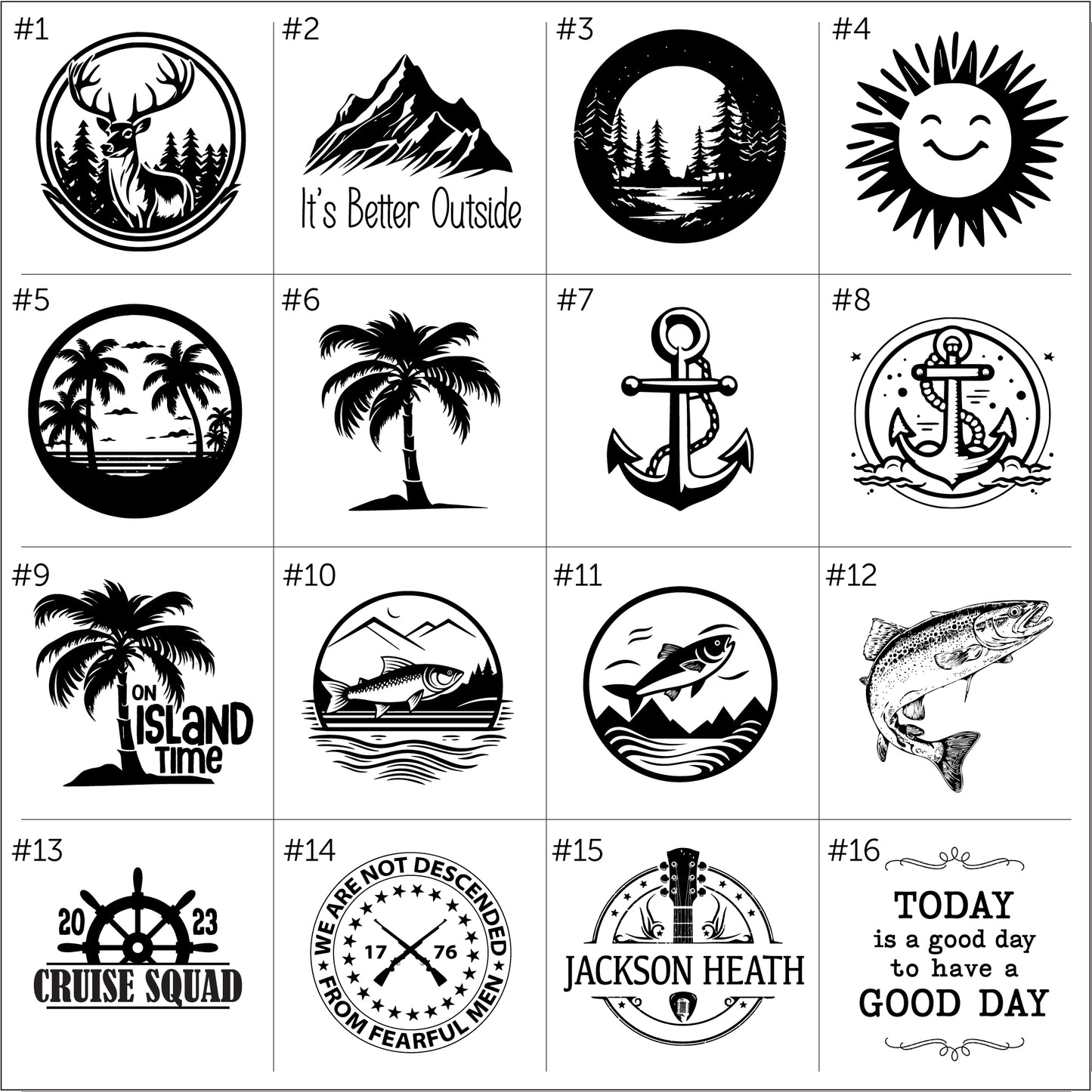 Custom water bottle with deer, Custom water bottle camping, Custom water bottle RV life, Custom water bottle with sunshine, Custom water bottle with palm trees, Custom water bottle with anchor, Custom water bottle with fish, Custom water bottle for cruise ship, Custom water bottle inspirational