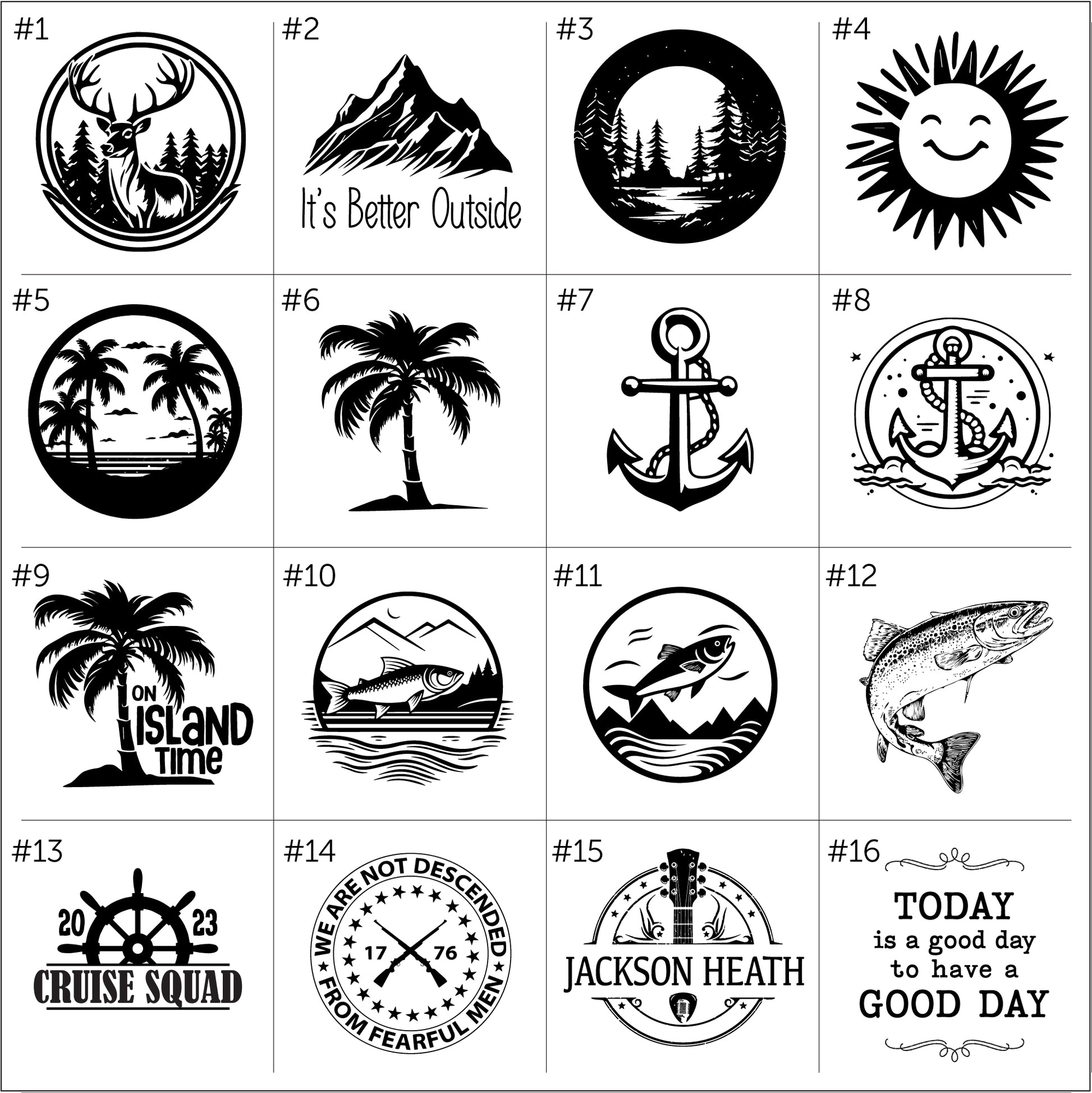 Custom water bottle with deer, Custom water bottle camping, Custom water bottle RV life, Custom water bottle with sunshine, Custom water bottle with palm trees, Custom water bottle with anchor, Custom water bottle with fish, Custom water bottle for cruise ship, Custom water bottle inspirational