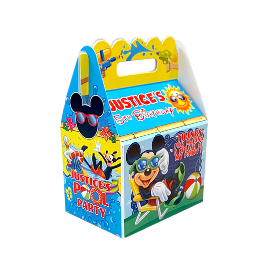 Mickey Mouse Pool Party, Swim, Splash, Water Fun Birthday Party Pack, DELUXE Party Bundle for 12 Guests