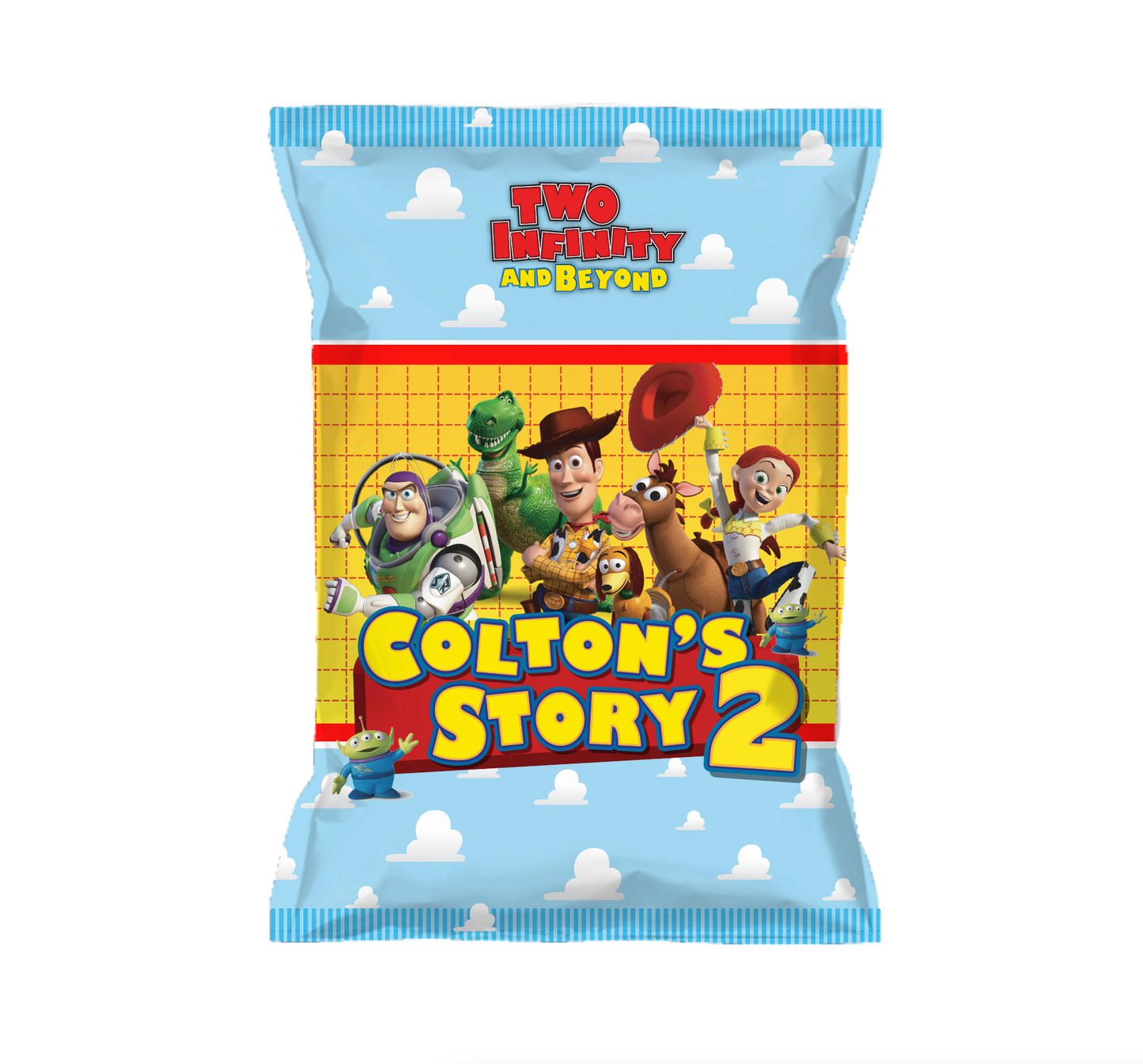 Custom Designed Chip Bags-Pouches, 12 count