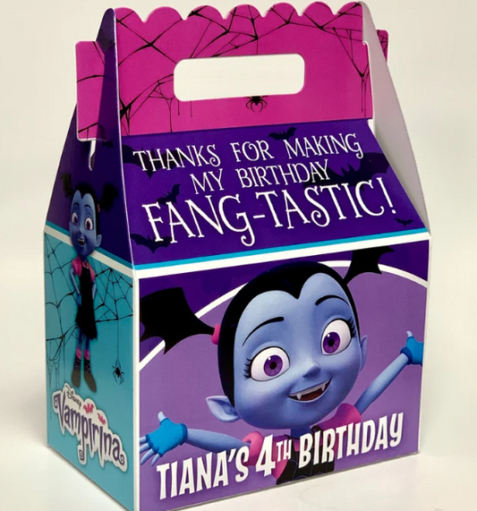 Vampirina Personalized Gable Favor Boxes, pack of 8