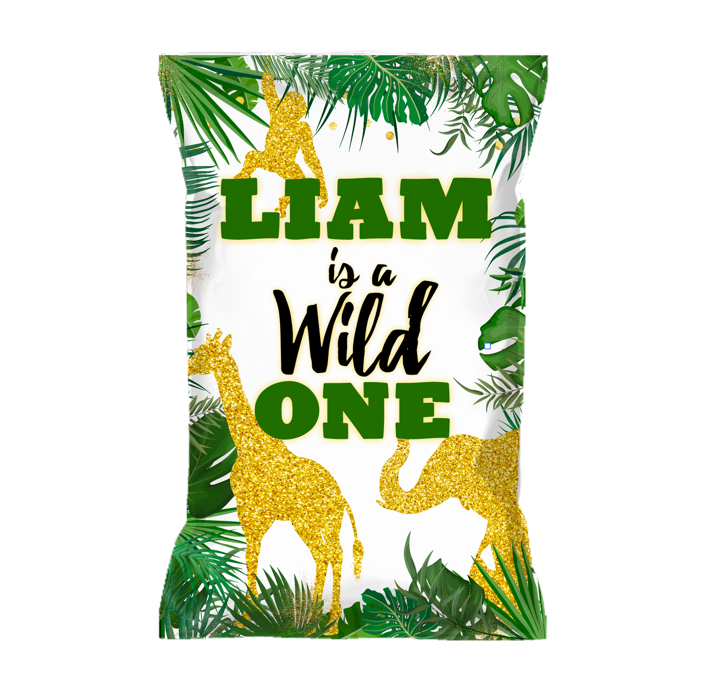 Custom Designed Chip Bags-Pouches, 12 count