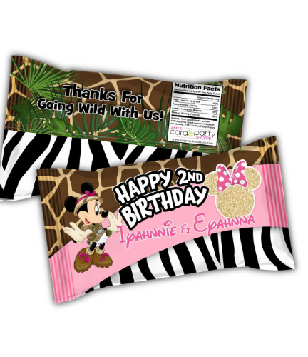 Your Theme Custom Marshmallow Treats Pouches, SET of 12